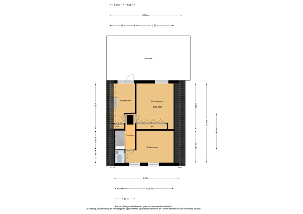 Floorplan - Schapenweg 13, 7038 BR Zeddam